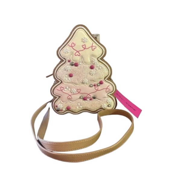 NWT Betsey Johnson Christmas Tree Crossbody - Picture 1 of 4